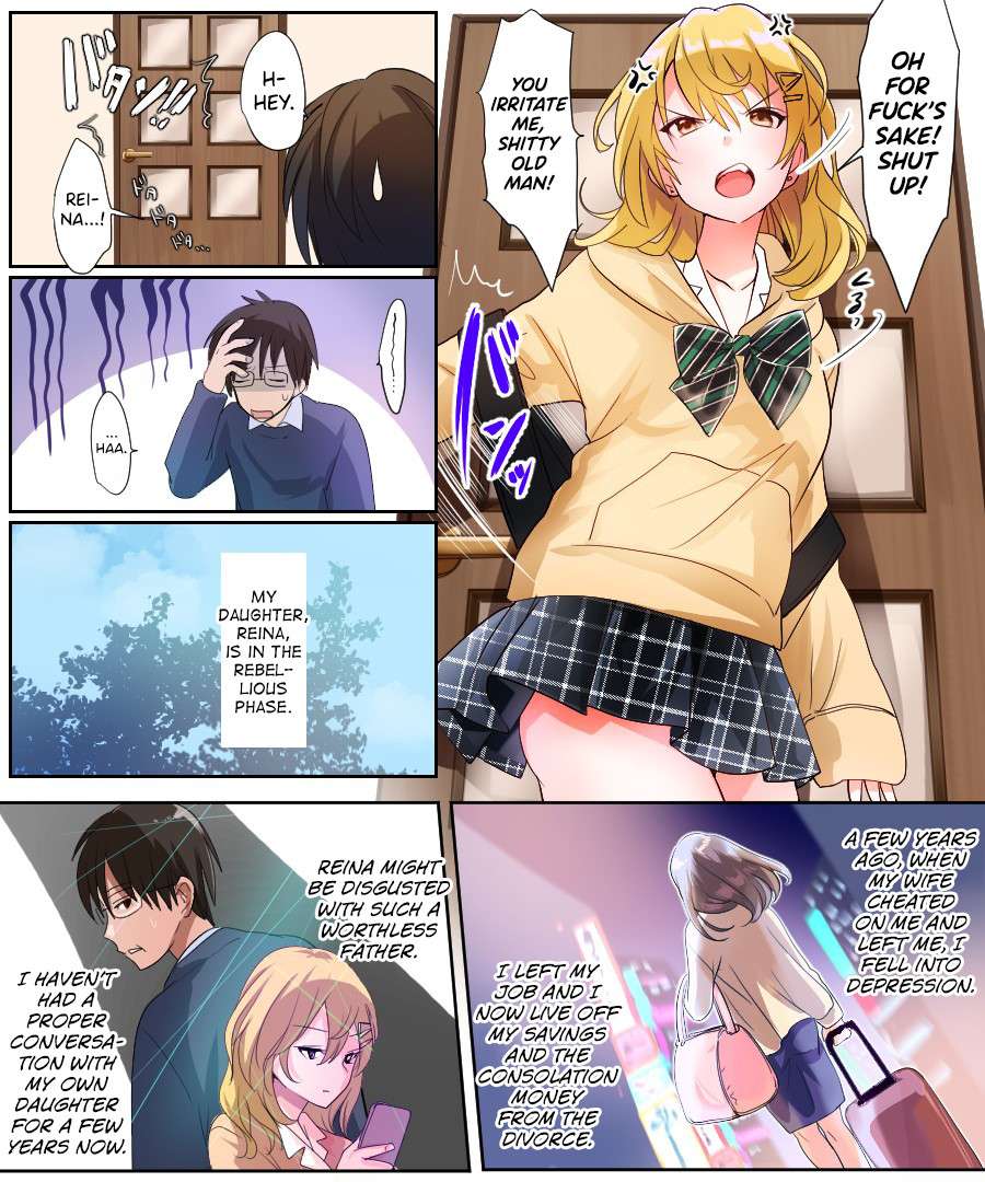 Hentai Manga Comic-I Swapped Bodies With My Daughter's Classmate and She Was a Crazy Girl-Read-2